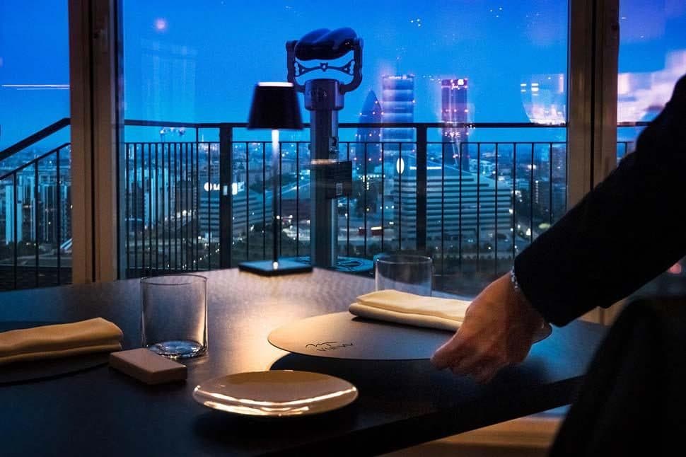 La vista su Milano dal Voya Rooftop